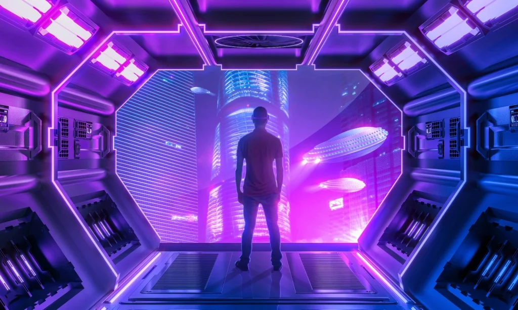 gradient collage metaverse concept 1